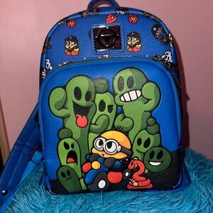 Minions motorcycle desert 🌵 scenic route mini backpack